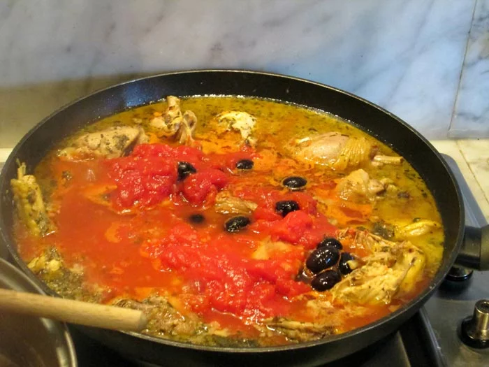 chicken cacciatora Italian style recipe