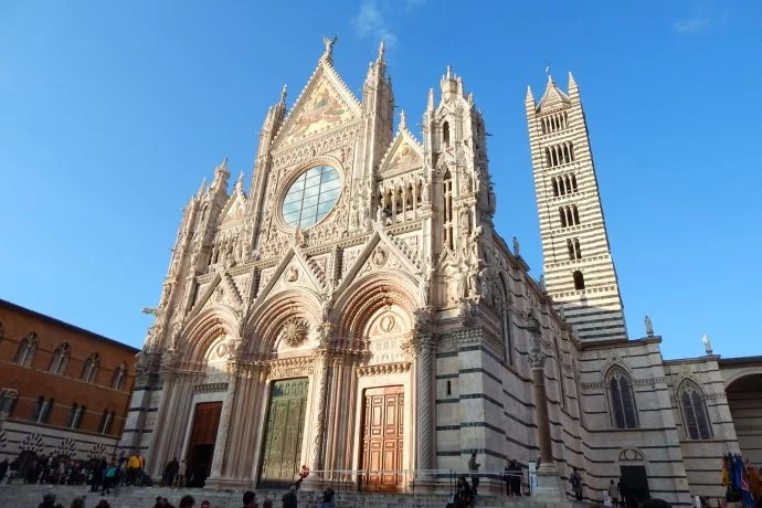 the Duomo in Siena