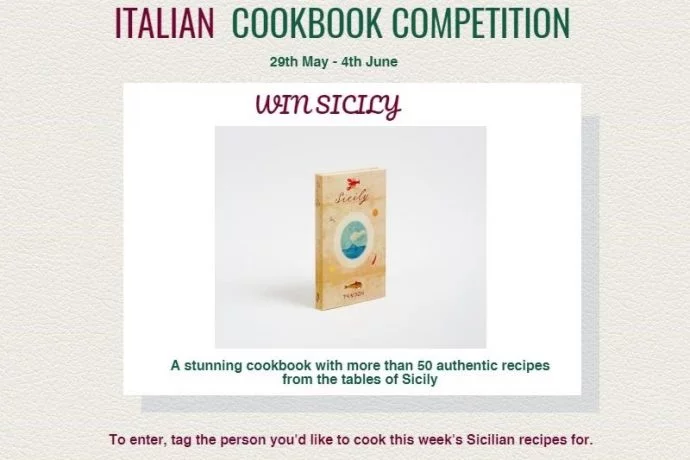 Sicily Cookbook competition