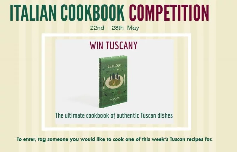 Tuscany Cookbook competition