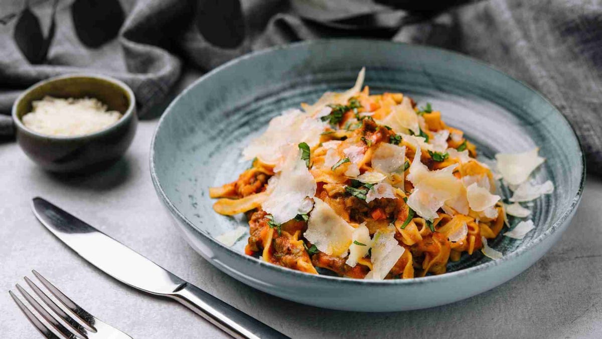 Tagliatelle alla bolognese