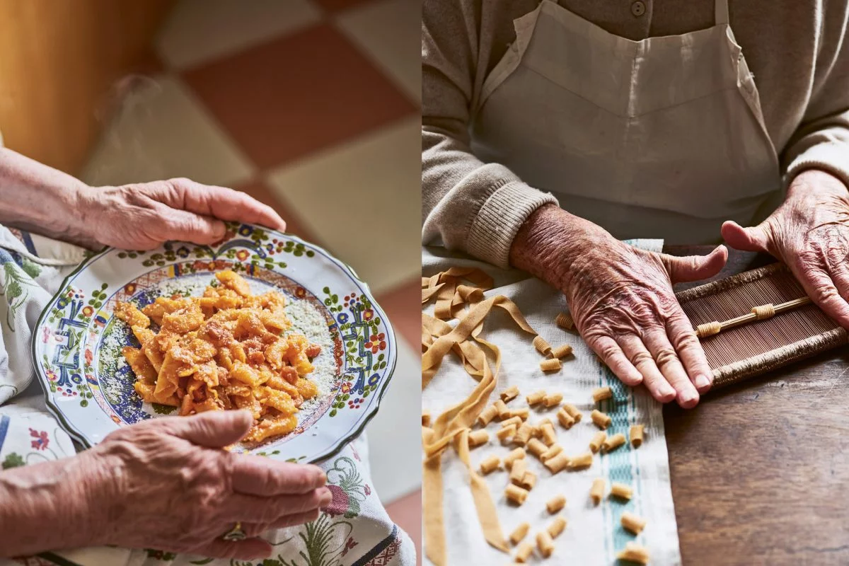 Pasta Grannies Hands