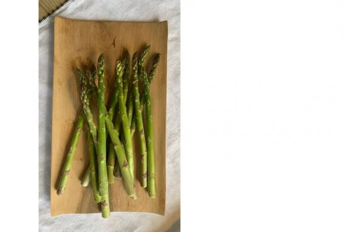 Fresh asparagus