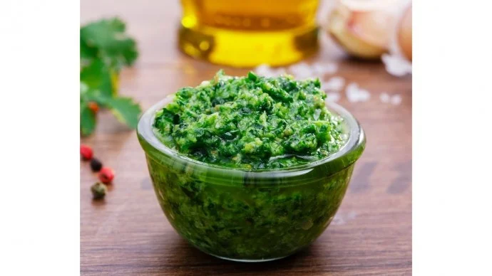 Salsa Verde dish