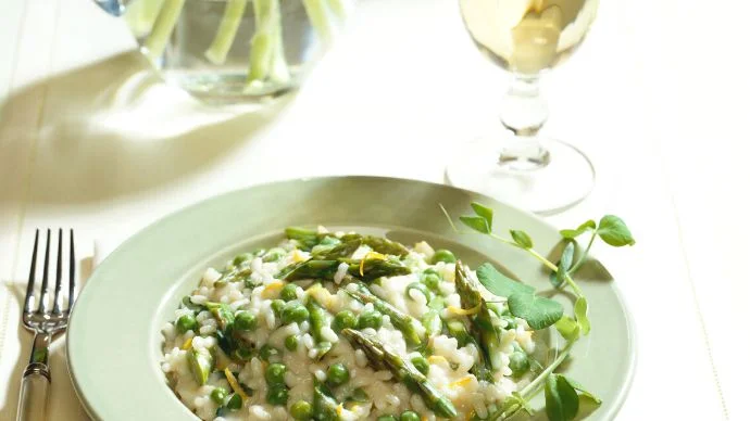 Risotto to eat with some white wine