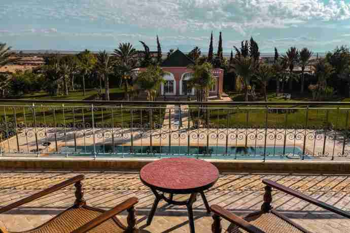 Villa Agafay balcony view