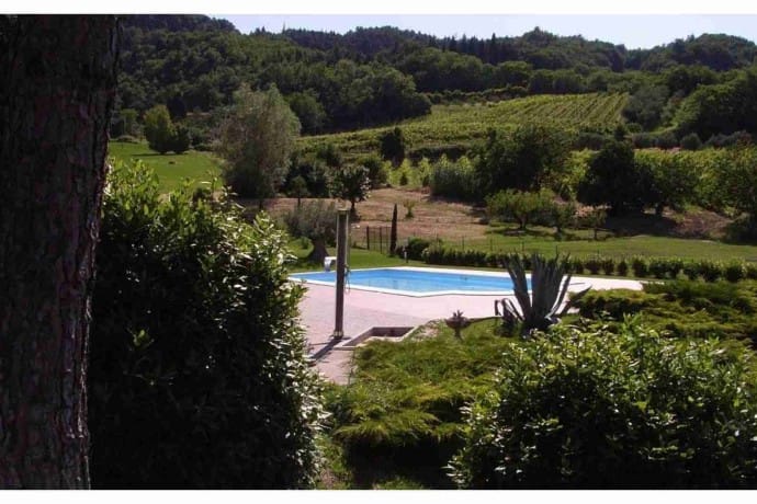 Villa Brisighella pool view 1 brd