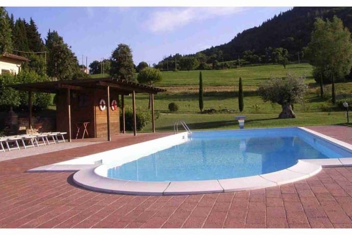 Villa Brisighella pool view 2 brd