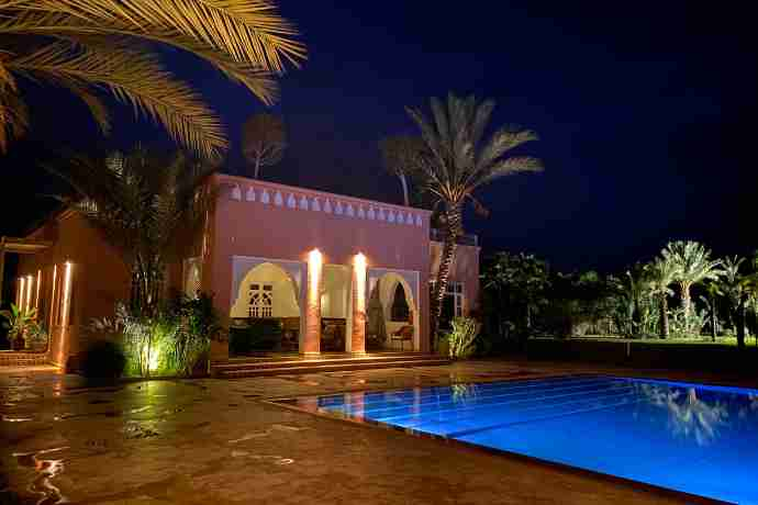 Marrakech-pilates-Arrive at the villa